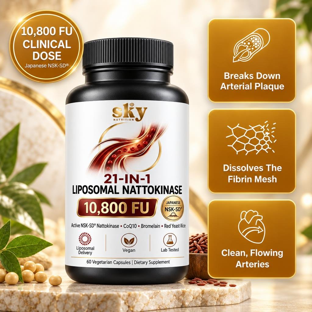 21-in-1 Liposomal Nattokinase