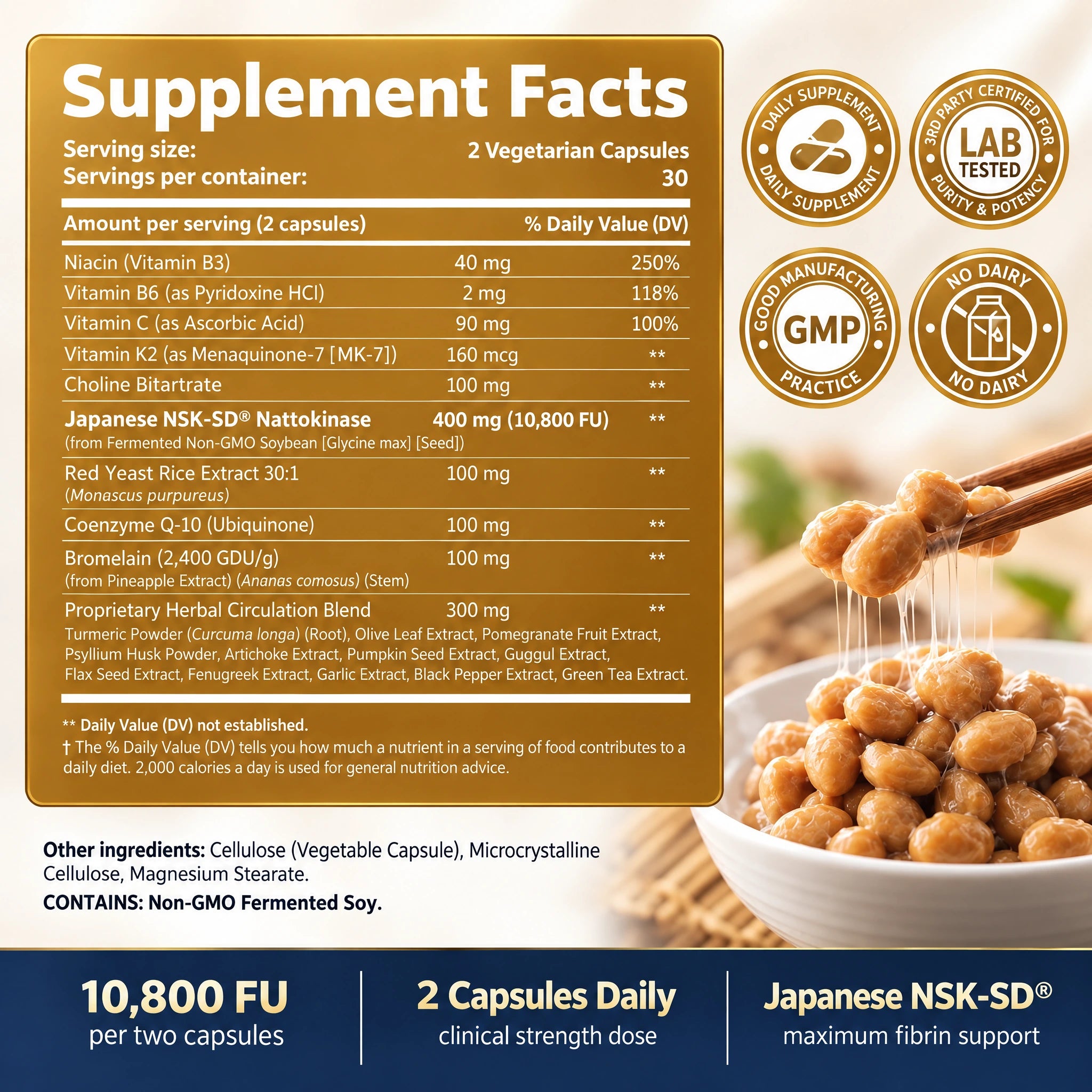 21-in-1 Liposomal Nattokinase