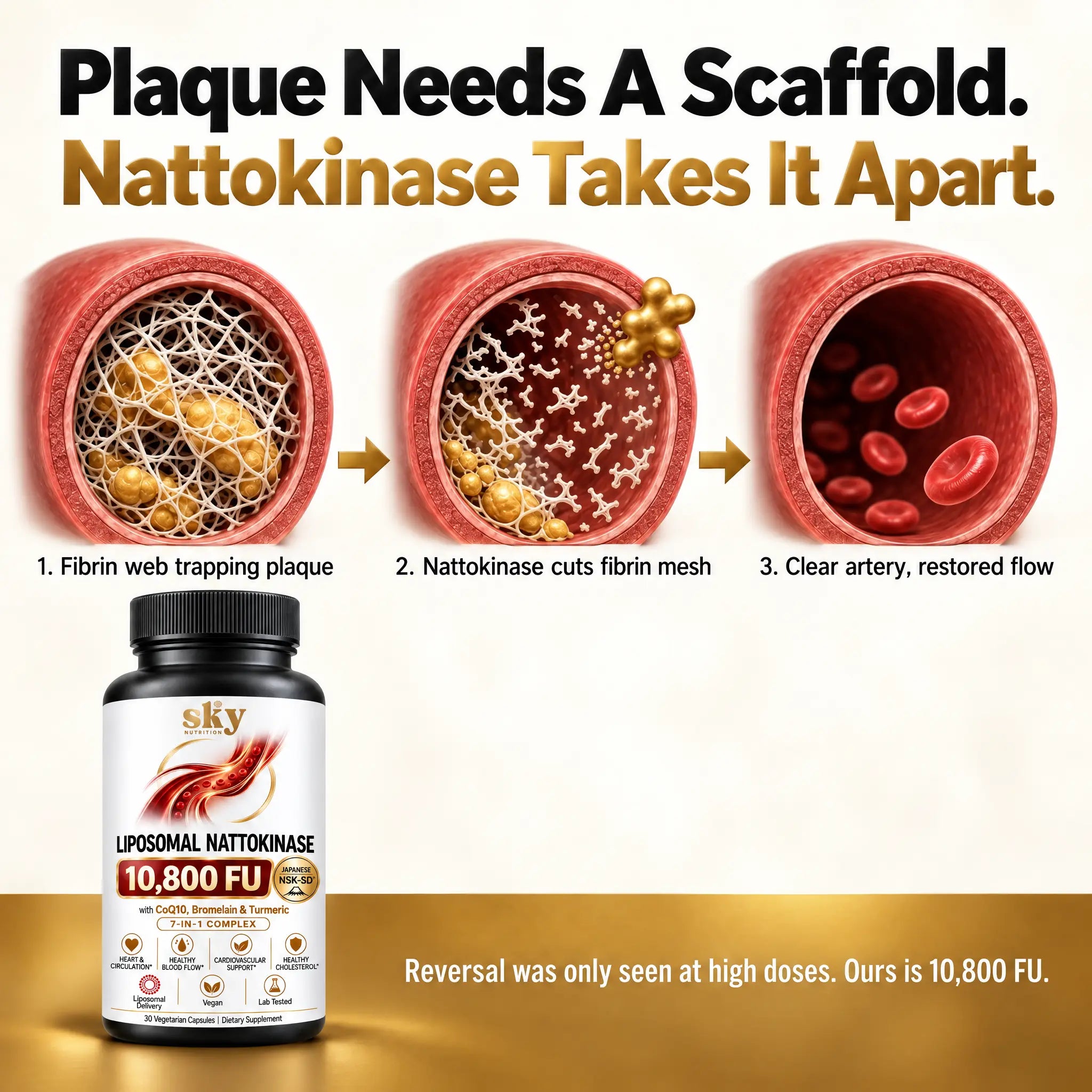 Liposomal Nattokinase 10800FU