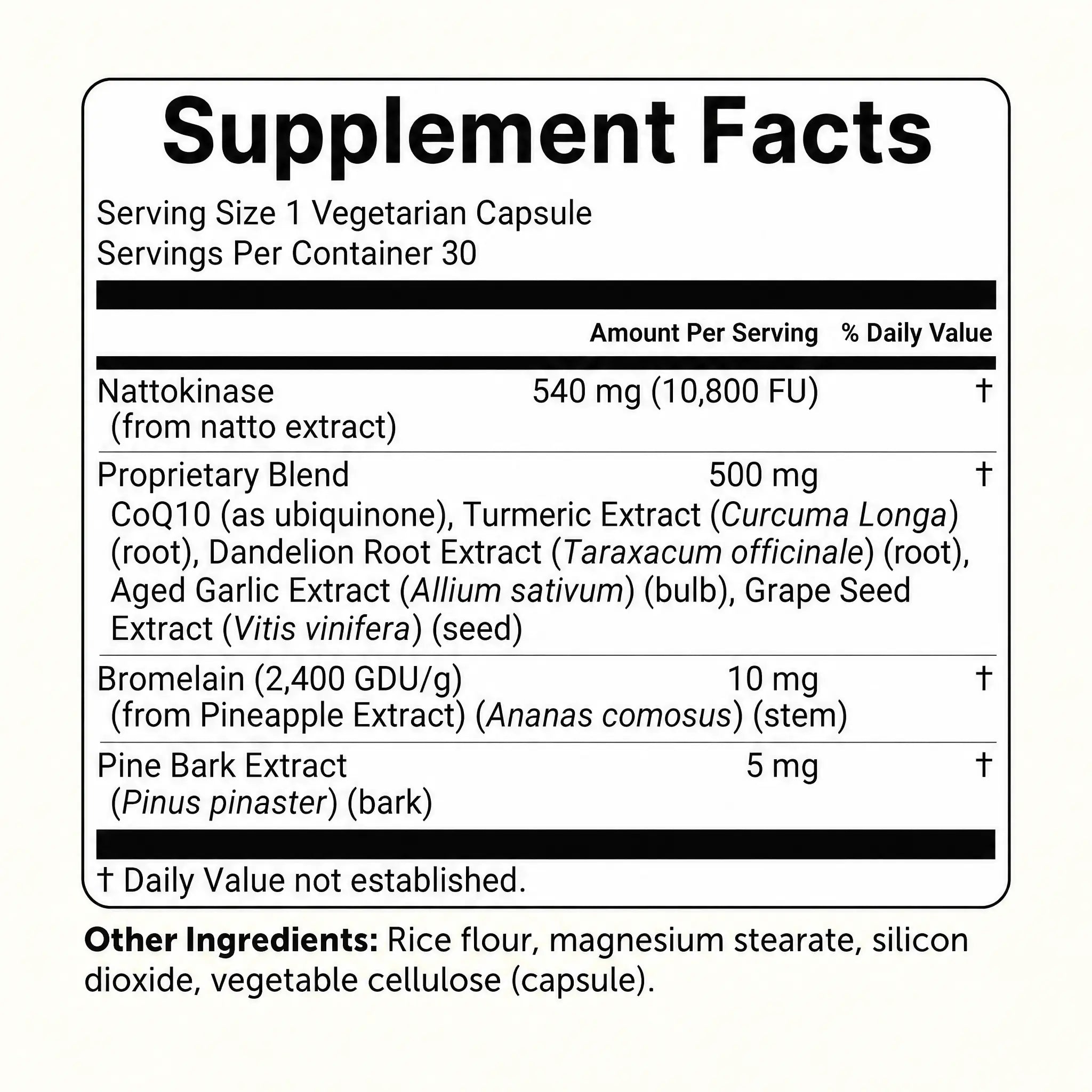 Liposomal Nattokinase 10800FU